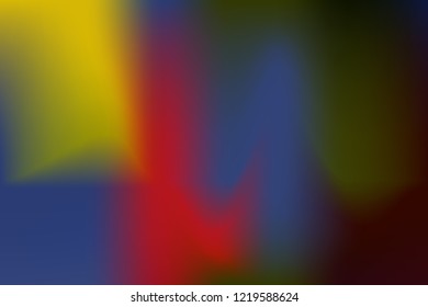 Abstract blur gradient background with trend dark blue hunter red amber colors for deign concepts, wallpapers, web, presentations and prints. Vector illustration.