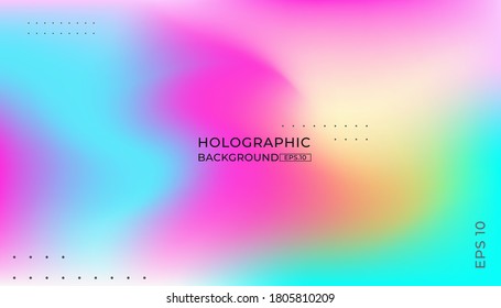 Abstract blur gradient background with trend pastel pink, yellow and blue colors for deign concepts, wallpapers, web, presentations and prints. Vector illustration