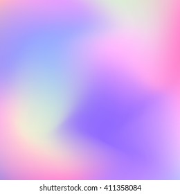 Abstract blur gradient background with trend pastel pink, purple, violet, yellow and blue colors for deign concepts, wallpapers, web, presentations and prints. Vector illustration.
