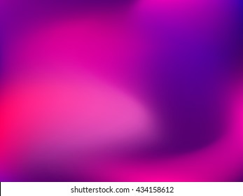 Abstract blur gradient background with trend pastel pink, purple, violet, magenta and ultramarine colors for deign concepts, wallpapers, web, presentations and prints. Vector illustration.