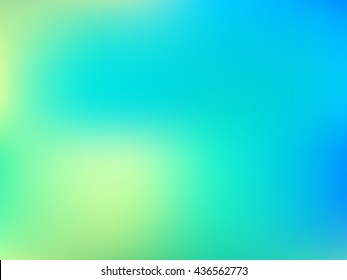 Abstract blur gradient background and trend pastel green  pale  cyan   blue colors for deign concepts  wallpapers  web  presentations   prints  Vector illustration 