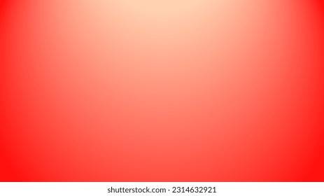 Abstract blur gradient horizontal background with trend orange red, for deign concepts, wallpapers, web, presentations and prints. Vector illustration.