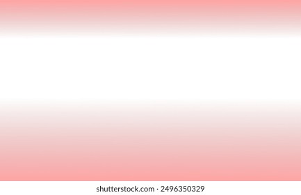 Abstract blur gradient horizontal background with trend pastel pink, for deign concepts, wallpapers, web, presentations and prints. Vector illustration lighting on top or the page