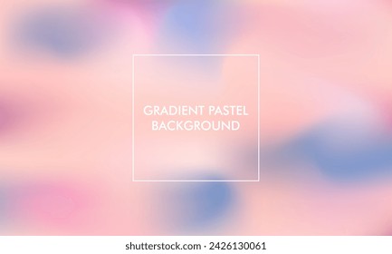 Abstrakter Blur-Gradient Mesh-Hintergrund mit blauer, roter, weißer, rosa Farbe

