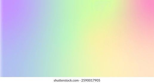Abstract blur holographic rainbow foil iridescent background.Multicolors mesh gredient abstract colorful pink color tone background.EPS10 vector illustration.