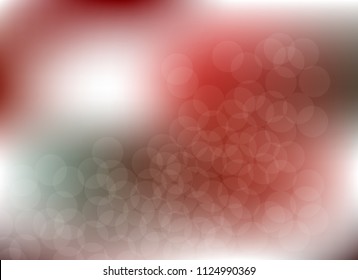 abstract blur light red colorful bokeh defocused background.beautiful vector