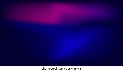 Abstract blur liquid wavy shapes futuristic banner. Glowing retro waves vector background