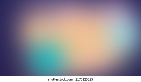 Resumen blur líquido de formas onduladas flotantes banner futurista. Fondo vectorial de ondas retro brillante