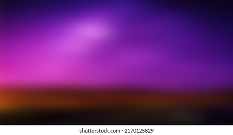 Abstract blur liquid wavy shapes futuristic banner. Glowing retro waves vector background