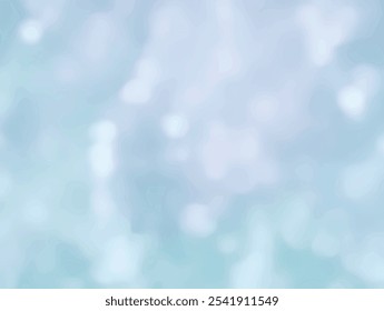abstract blur modern interior inside entrance building of office in pale blue background with orange light effect concept