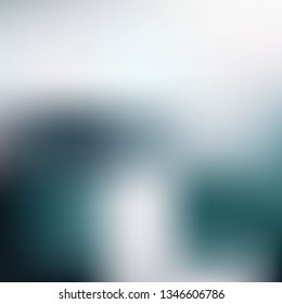 Abstract blur multicolored  background in blue and gray colors. Vector Illustration