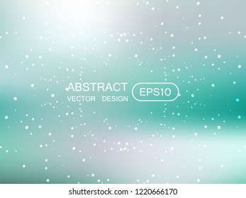 Abstract blur multicolored  background with stars. Vector Illustration