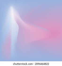 Abstract blur pink blue gradient background design Free Vector