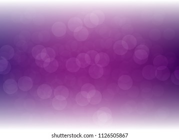 abstract blur purple colorful light bokeh defocused background.glitter beautiful vector