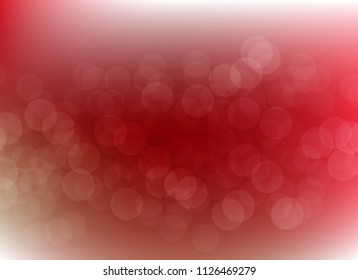 abstract blur red colorful light bokeh defocused background.glitter beautiful vector