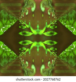 Abstract blur seamless pattern made with gradient mesh