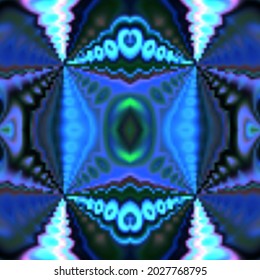 Abstract blur seamless pattern made with gradient mesh