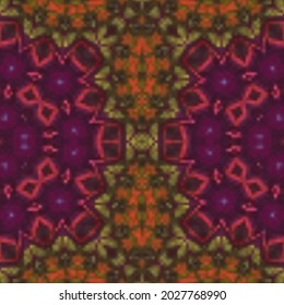 Abstract blur seamless pattern made with gradient mesh