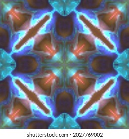 Abstract blur seamless pattern made with gradient mesh
