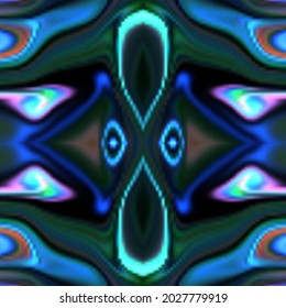 Abstract blur seamless pattern made with gradient mesh