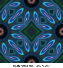 Abstract blur seamless pattern made with gradient mesh