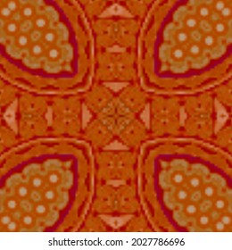 Abstract blur seamless pattern made with gradient mesh