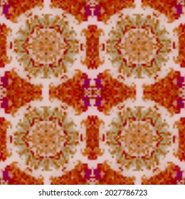 Abstract blur seamless pattern made with gradient mesh