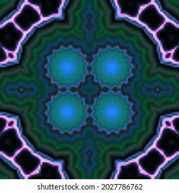 Abstract blur seamless pattern made with gradient mesh