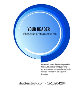 Abstract blur shapes blue color gradient iridescent colors effect soft transition watercolor white background, texture for background presentation theme children products, vector illustration eps10