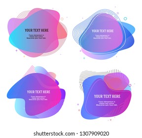 Abstract blur shapes color gradient iridescent colors effect soft transition, texture for background presentation theme children products, vector illustration eps10 