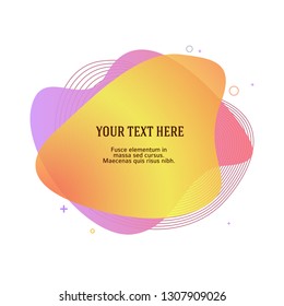 Abstract blur shapes color gradient iridescent colors effect soft transition, texture for background presentation theme children products, vector illustration eps10 