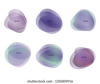 Abstract blur shapes color gradient iridescent colors effect soft transition, texture for background presentation theme children products, vector illustration eps10