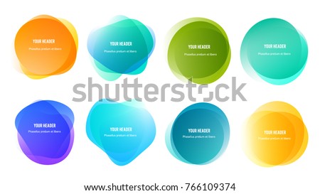 Abstract blur shapes color gradient iridescent colors effect soft transition, texture for background presentation theme children products, vector illustration eps10