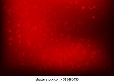 Abstract blur snow fall background, night light, christmas background vector illustration