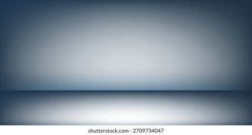 Abstrato desfoque abstrato suave azul estúdio e fundo de parede simples abstrato moderno design