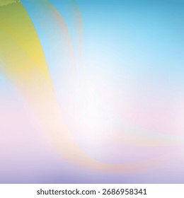 Abstractas desenfoque suave gradiente pastel de fondo de ensueño para el Web y el diseño App.