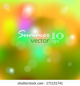 Abstract blur spotted background, vector illustration