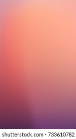 Abstract blur sunset sky background template. Vector illustration