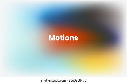 Abstracto vectores de fondo de movimiento de gradiente de malla vibrante ondulados. Banner de fondo de pantalla, medios sociales, álbum creativo, plantilla de ilustración de diseño editable de portada de arte.
