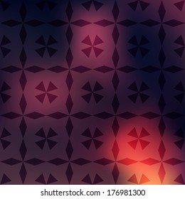 Abstract blurred background (backdrop, underlay, texture) with freehand geometric pattern, vector illustration.