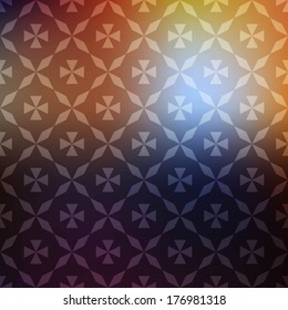 Abstract blurred background (backdrop, underlay, texture) with freehand geometric pattern, vector illustration.
