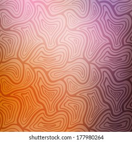 Abstract blurred background (backdrop, underlay, texture) with freehand seamless pattern, vector illustration.