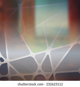 Abstract Blurred Background with Big Grid Lines
