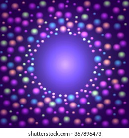 Abstract blurred background. Bokeh. 