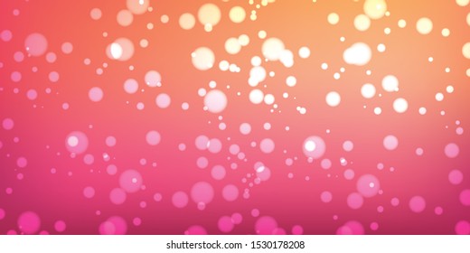 Abstract Blurred Background with bokeh effect. Vector illustration.