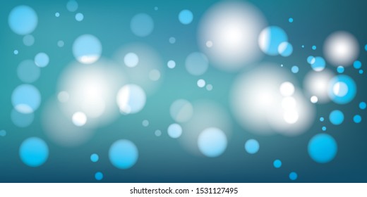  Abstract Blurred Background with bokeh effect. Vector illustration. 