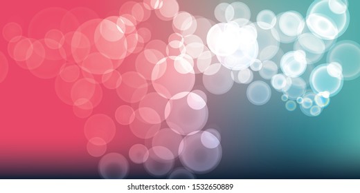
 Abstract Blurred Background with bokeh effect. Vector illustration.