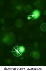Resumen de fondo borroso con luces de bokeh. Ilustración del vector