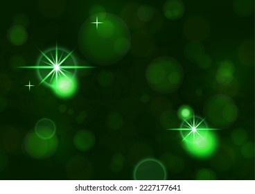 Abstrakter unscharfer Hintergrund mit Bokeh-Beleuchtung. Vektorgrafik