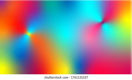 Abstract blurred background. Bright and colorful colors. The magic of colorful colors. Vector